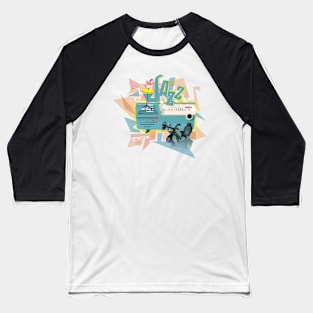 Jazz Radio Baseball T-Shirt